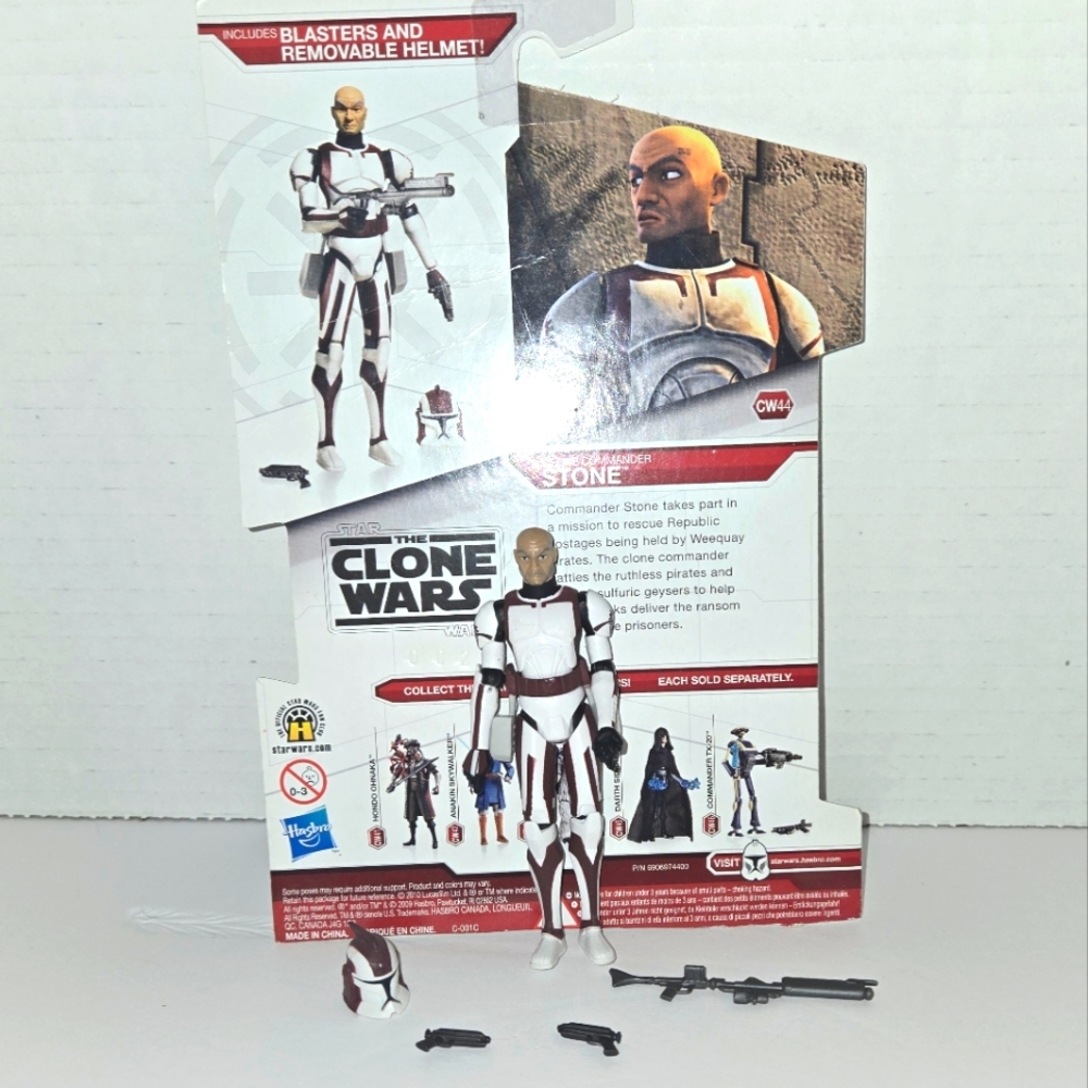 Star Wars 2009 Clone Wars Commander Stone complete!